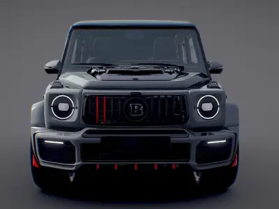 Mercedes BRABUS G900 Rocket Edition Low-poly 3D model