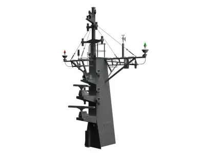 Mast HSM 3D model