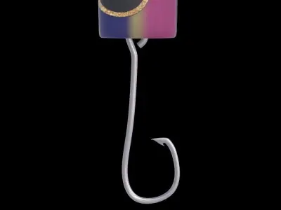 Salt Water Fishing Lure Free low-poly 3D model