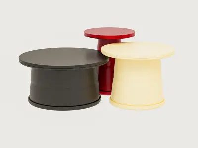Triaple Coffee Table Free 3D model