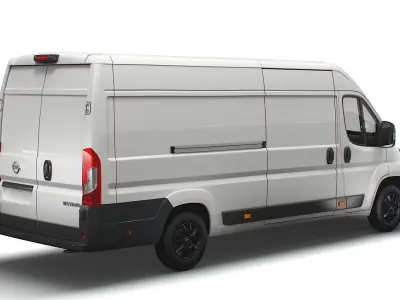 Opel Movano Van L4H2 2022 3D model