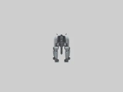 Robot version of a jaguar model 3D model