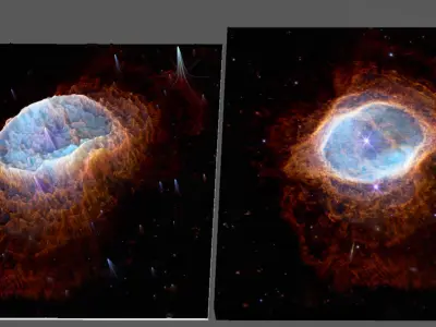 Low Res James webb deep sky object 3d software analysis Free 3D print model