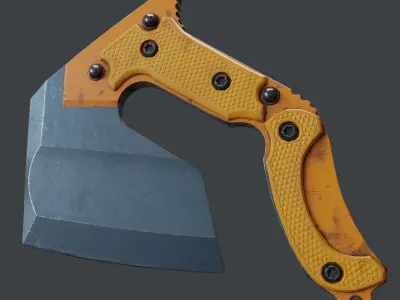 Pak tactical weapons Low poly Low-poly 3D model