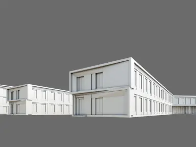 High School ID026 3D model