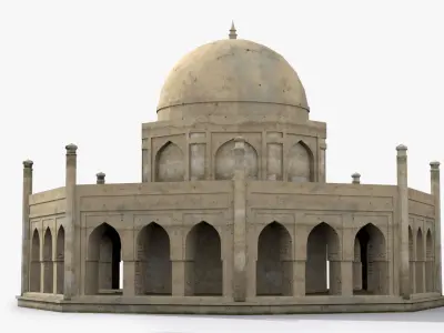 Arab x12 Low-poly 3D model