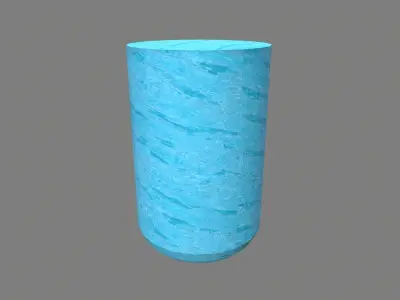Storage Water Low-poly 3D model