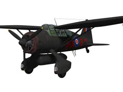 Westland Lysander MkIII 3D model