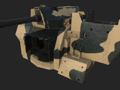 Aselsan-Sarp Low-poly 3D model