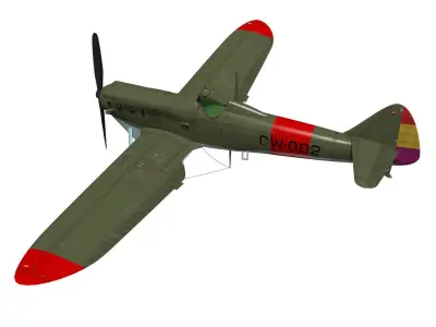 Dewoitine D510 3D model