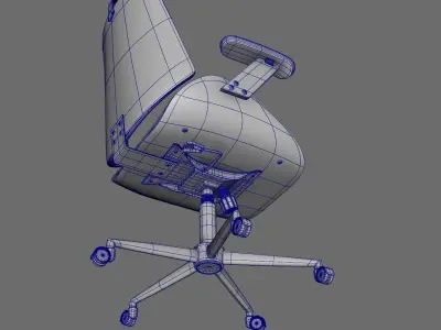 Gaming chair Free 3D model purchase