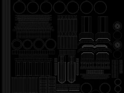 LIGHTSABER BUNDLE PACK Low-poly 3D model