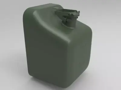 Swedish Army Jerry Can 3D model