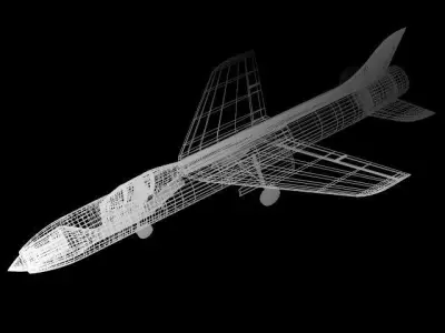 Supermarine type553 3D model