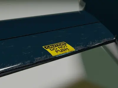 Regulus Cruise Missile Low-poly 3D model