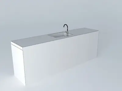 Kitchen cabinet  Free 3D model purchase