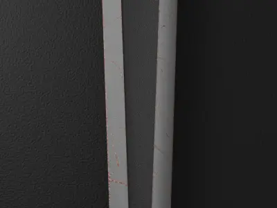 Guts Dragonslayer Two Handed Great Sword Low-poly 3D model