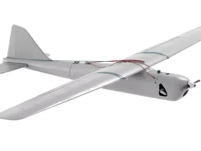 UAV Drone Orlan 10 3D model