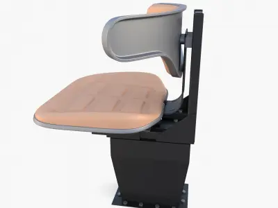 Tractor seat 3D model