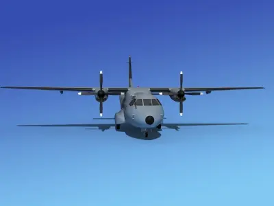 Casa CN-235 Spain 3D model