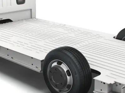 Nissan NV400 FWD LL35 L3H1 Platform Cab 2021 3D model