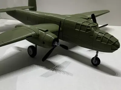 North American B-25 Mitchell 1-48 3D print model