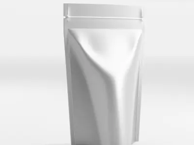 3D Stand-Up Pouch Model 3D model