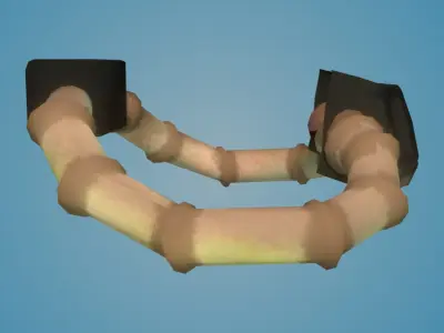 Beast Breather Low-poly 3D model