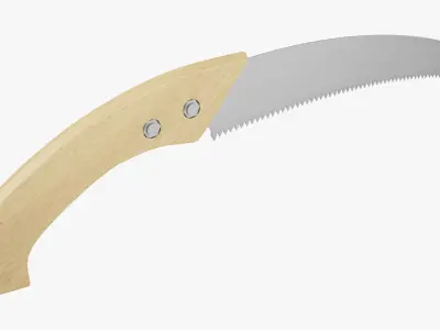 Pruning Saw 3D Model 3D model
