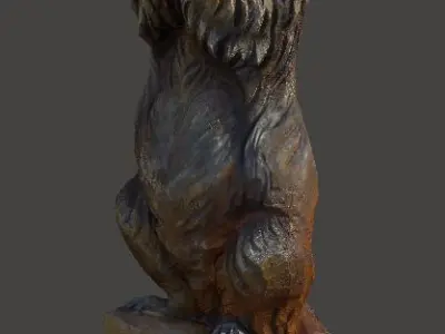 marmot Murmeltier 3D model