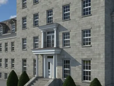 Palace mansion 3D model