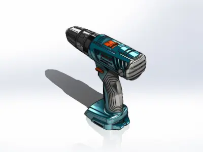 Apertadeira Eletrica Bosch GSB 180 LI Electric Screwdriver 3D model