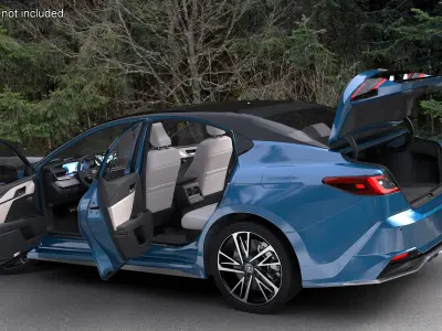 Toyota Camry Hybrid Ocean Gem 3D model