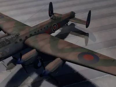 Avro Lancaster B Mk-1 3D model