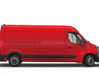 Vauxhall Movano 3500 L3H2 UK-spec 2020 3D model
