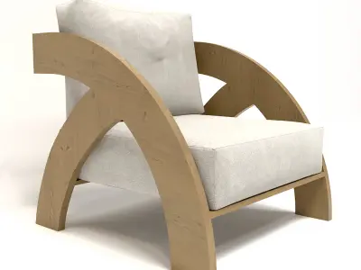 ArchWave Chair Free low-poly 3D model