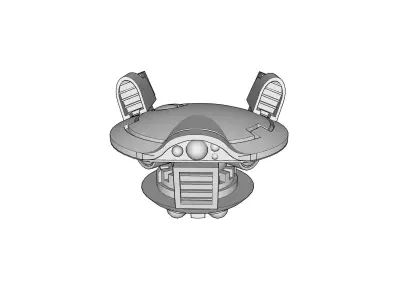 Shield Drone AC Free 3D print model