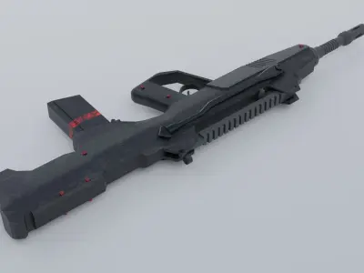 FFAR-1 from Call of Duty Cold War 3D Model Low-poly 3D model