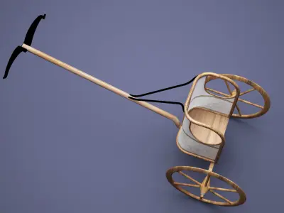 Egyptian Chariot 3D model
