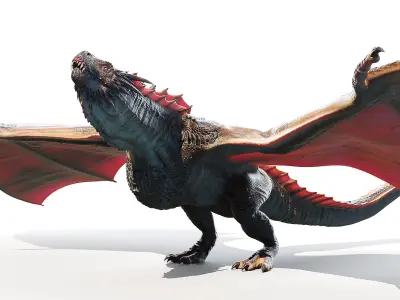 Dragon Animated 3D model purchase