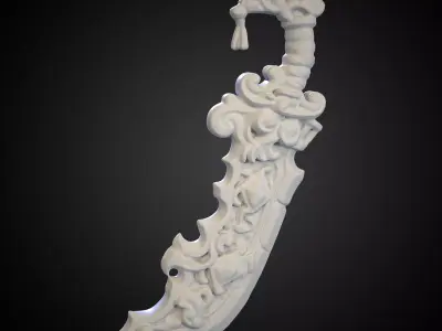 Stylized Sword 33 3D model