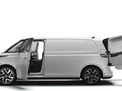 VW ID Buzz Cargo LWB HQInterior 2024 3D model