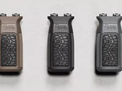 Daniel Defense - M-LOK Vertical Foregrip - Replica Low-poly 3D model