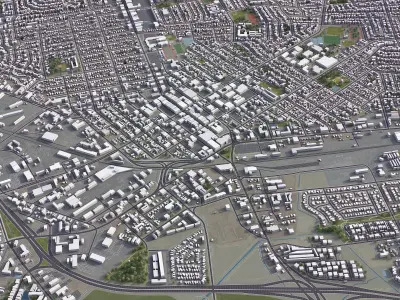 Salinas Low-poly 3D model