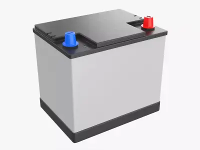 Car battery 02 3D model