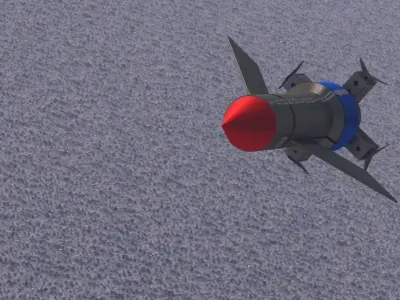 3D model Thunderbird 1 Original show 3D model