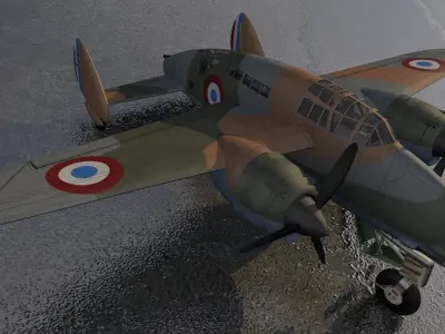 Liore et Olivier LeO-50 or SNCASE SE-100 3D model