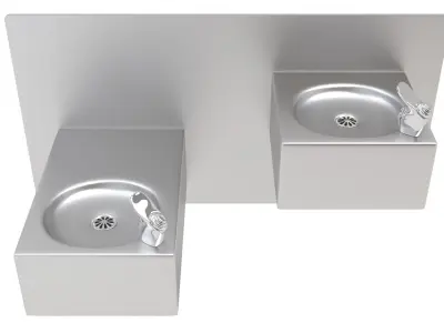 Drinking Fountain-001 3D model