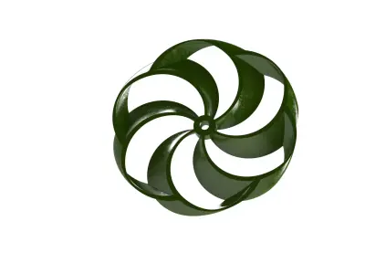 Toroidal propeller 3D print model 3D print model