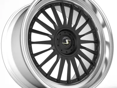 Schmidt wheel rims 1 3D model